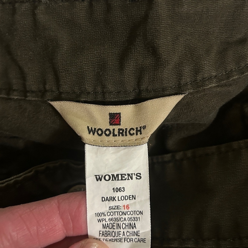 EUC Vintage Woolrich Women’s utility/hiking/military pant size 16 but fits 14 - Picture 11 of 12